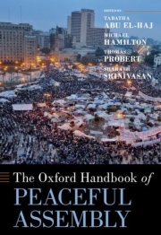 The Oxford Handbook of Peaceful Assembly 2024 (front cover)