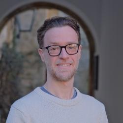 Dr James Wood 2024 Winner of the Aaron Rapport Teaching Prize