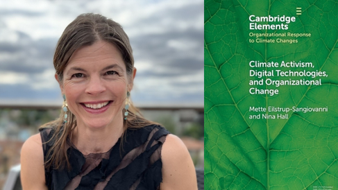Mette Eilstrup-Sangiovanni and her book "Climate Activism, Digital Technologies, and Organizational Change"