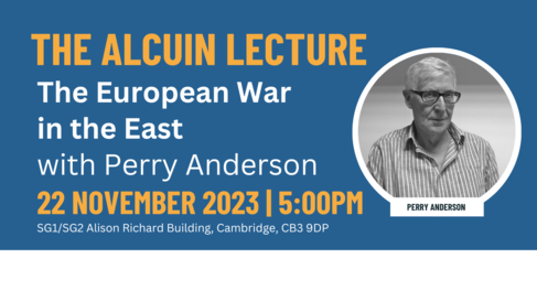 Alcuin Lecture - Perry Anderson