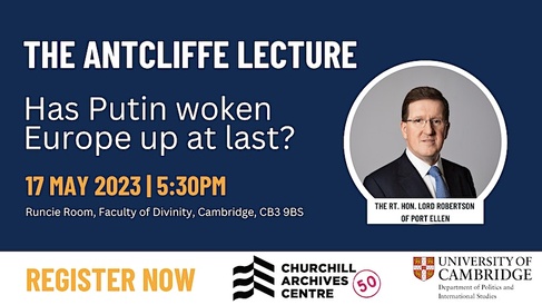 2023 Antcliffe Lecture