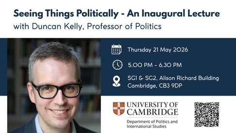 Inaugural Lecture: Seeing things Politically