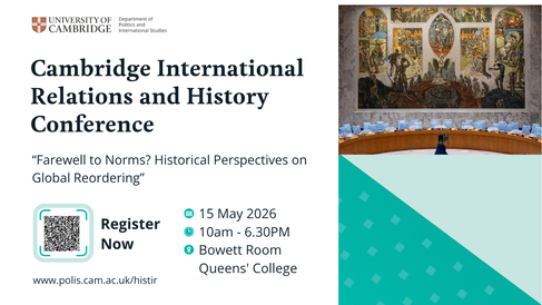Cambridge International Relations and History Conference 2026
