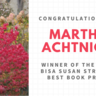 Dr Marthe Achtnich wins BISA Susan Strange Best Book Prize