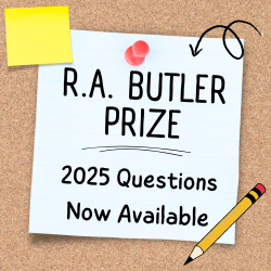 2025 RA Butler Prize Questions Now Available