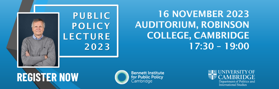 Annual Public Policy Lecture Annual Public Policy Lecture