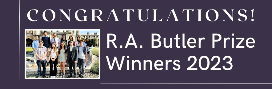 RA Butler Prize Winners